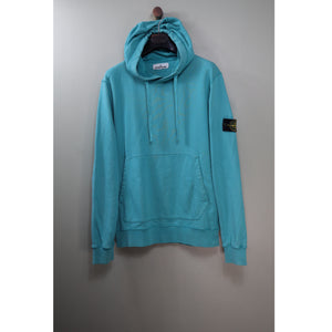 Stone Island Aqua Blue Hoodie