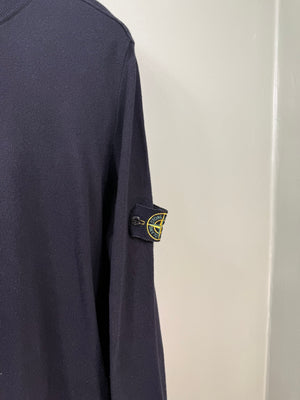 Stone Island Navy Knit Jumper