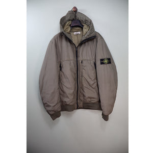 Stone Island Khaki Crinkle Reps Jacket