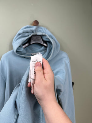 Stone Island Baby Blue Hoodie