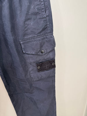 Stone Island Black Ghost RE-T Cargo Bottoms