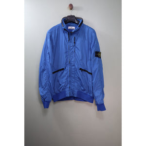 Stone Island Blue Crinkle Reps Jacket