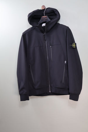 Stone Island Black Soft Shell Jacket
