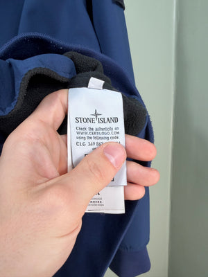 Stone Island Navy Soft Shell Jacket