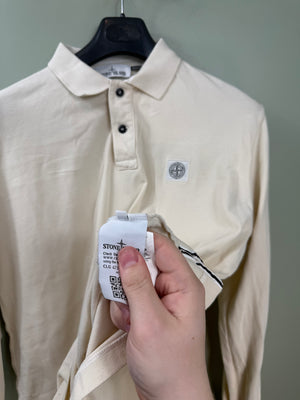 Stone Island Beige Regular Fit Polo