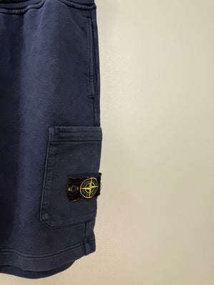 Stone Island Navy Shorts