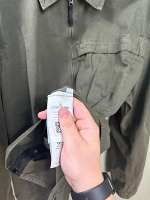 Stone Island Khaki Overshirt