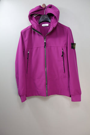 Stone Island Purple Soft Shell Jacket