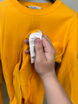 Stone Island Yellow Jumper