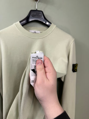 Stone Island Pastel Green Jumper