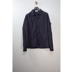 Stone Island Black Nylon Metal Overshirt