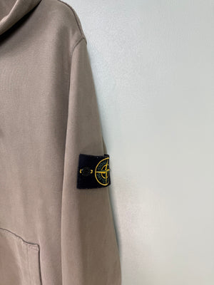 Stone Island Khaki Hoodie