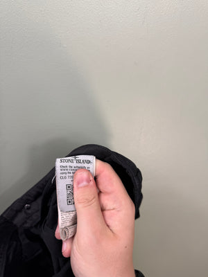 Stone Island Black Cargo Bottoms