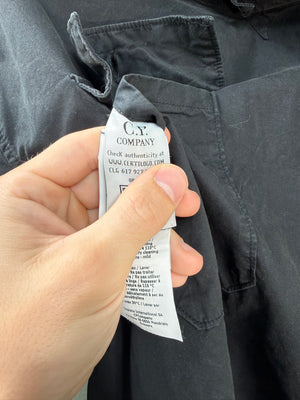 C.P. Company Black Hooded Smock