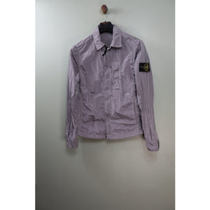 Stone Island Grey Nylon Metal Overshirt
