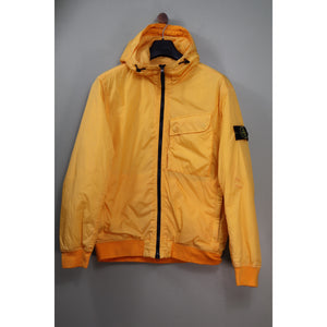 Stone Island Yellow Crinkle Reps Jacket