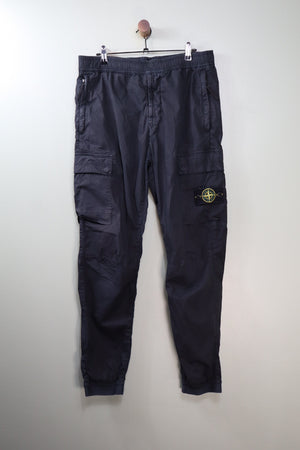 Stone Island Black RE-T Cargo Bottoms
