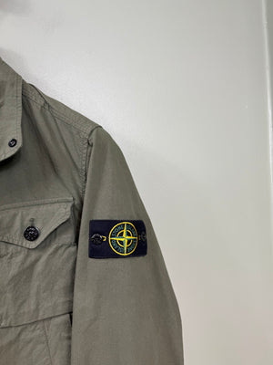 Stone Island Khaki Cotton Cordura Jacket