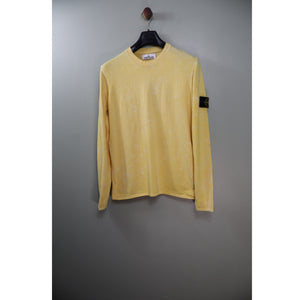 Stone Island Yellow Ovo Dye Jumper