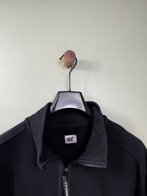 C.P. Company Black 1/4 Zip Jumper