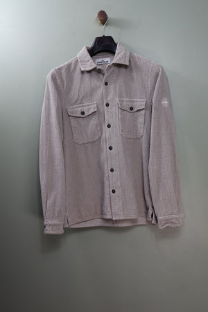 Stone Island Beige Corduroy Overshirt