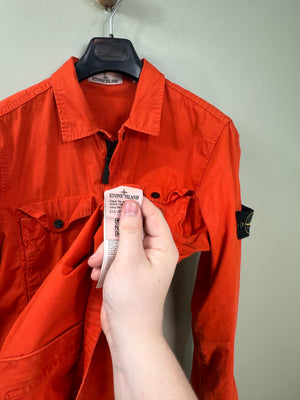 Stone Island Red Overshirt