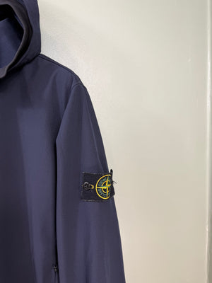Stone Island Navy Soft Shell Jacket