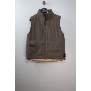 Stone Island Khaki Reps Nylon Down Gilet
