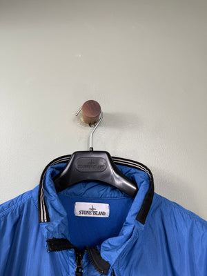 Stone Island Blue Crinkle Reps Jacket