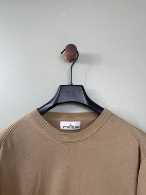 Stone Island Khaki Knit Jumper