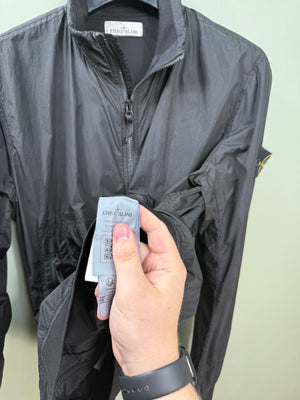 Stone Island Black Crinkle Reps Jacket