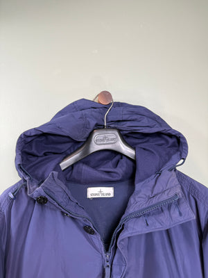 Stone Island Navy Micro Reps Down Jacket