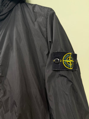 Stone Island Black Crinkle Reps Jacket