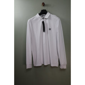 Stone Island White Slim Fit Polo