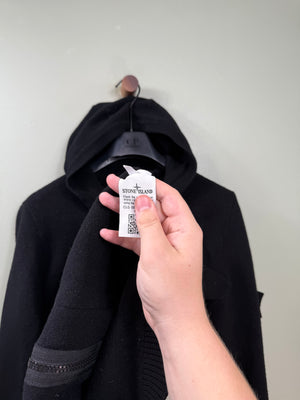Stone Island Black Shadow Project Knit Zipped Hoodie