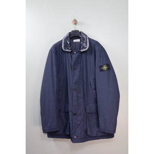 Stone Island Navy Naslan Watro With Primaloft Jacket