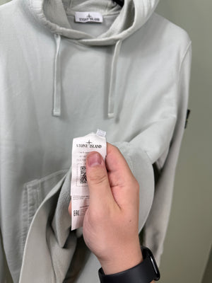 Stone Island Light Grey Hoodie