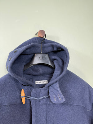Stone Island Navy Montgomery Duffle Jacket