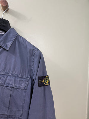 Stone Island Blue Overshirt