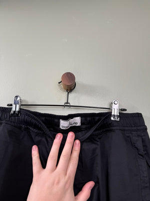 Stone Island Black RE-T Cargo Bottoms