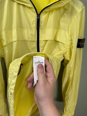 Stone Island Yellow Crinkle Reps Jacket