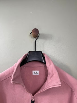 C.P. Company Pink 1/4 Zip Jumper