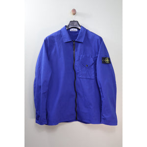 Stone Island Blue Overshirt