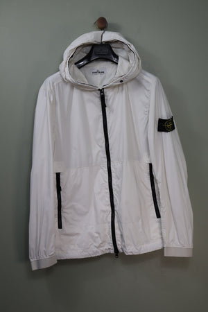 Stone Island White Skin Touch Jacket