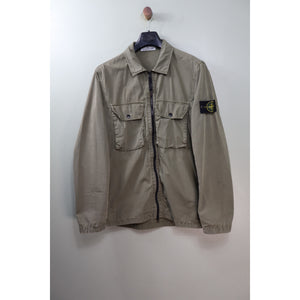 Stone Island Khaki Overshirt