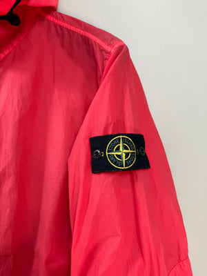 Stone Island Red Lamy Velour Jacket