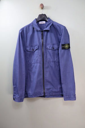 Stone Island Blue Overshirt