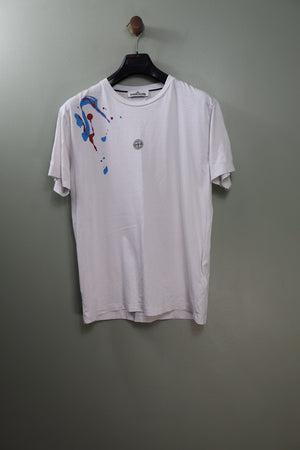 Stone Island White T-Shirt