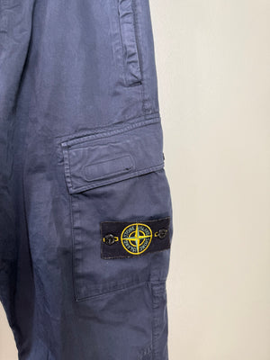 Stone Island Navy RE-T Cargo Bottoms