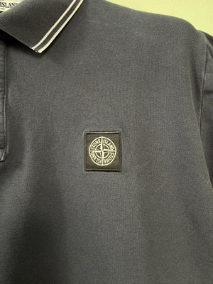 Stone Island Navy SL Polo Shirt
